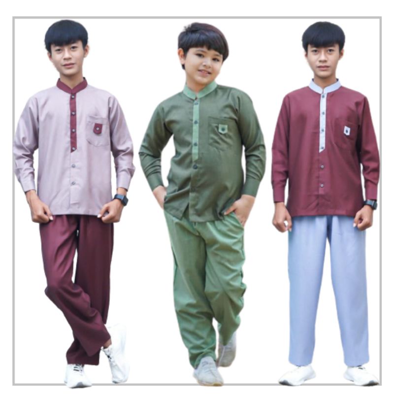 Setelan Koko Anak Laki Upright Vitto Kidswear Honest Paddle Kids Orvin