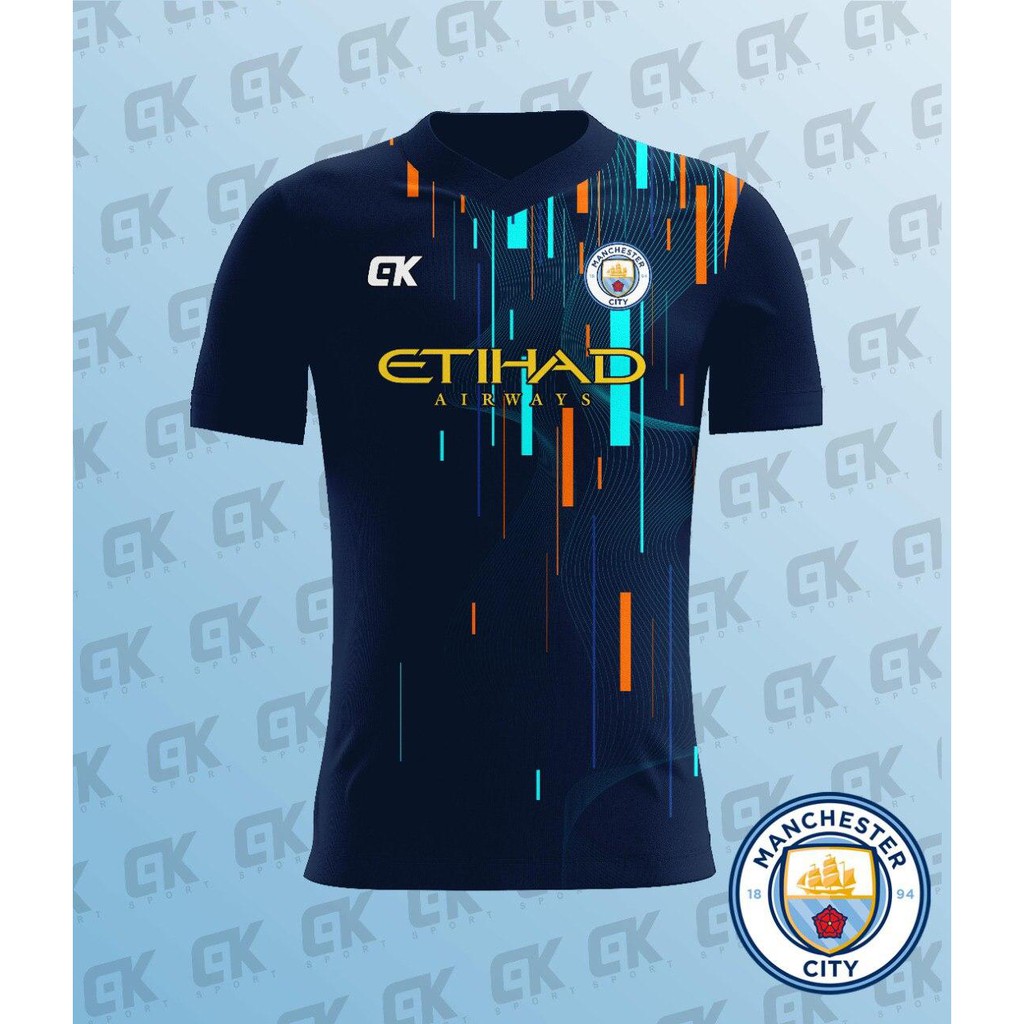 BAJU BOLA KAOS BOLA JERSEY OLAHRAGA PRINTING MANCHERT*R C*TY