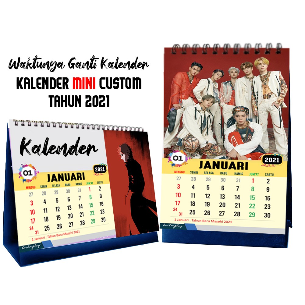 

KALENDER MEJA 2021 CUSTOM