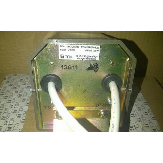 Matching Trafo TOA ZT351 ZT-351 ZT 351 Mecing 100 V Volt 35 Watt W Untuk Horn Speaker Masjid Mesjid