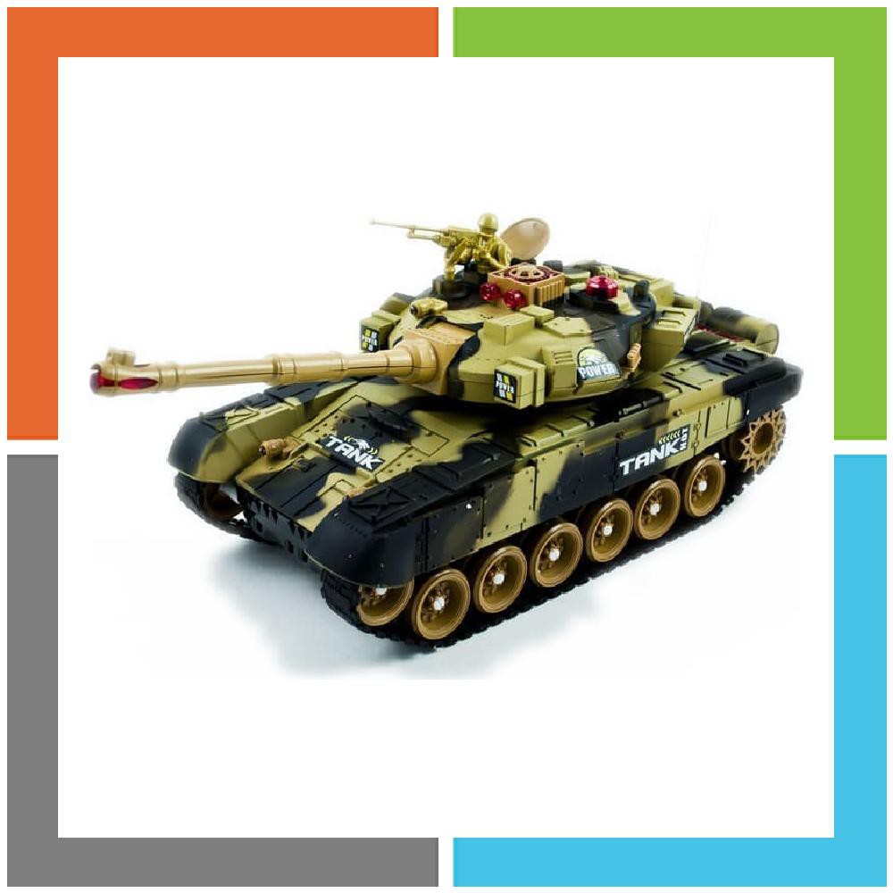 Mainan RC War Tank Remote Control Tank Besar