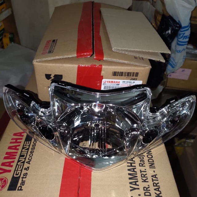 Reflektor Lampu Depan Ori Yamaha Vega R New 2006 - 2008 3S0-H430A-00