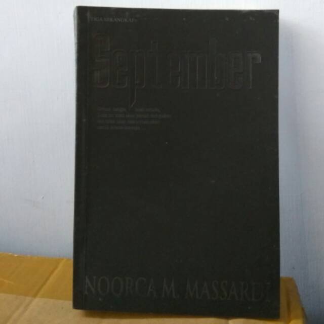 Novel September karya Noorca M. Massardi