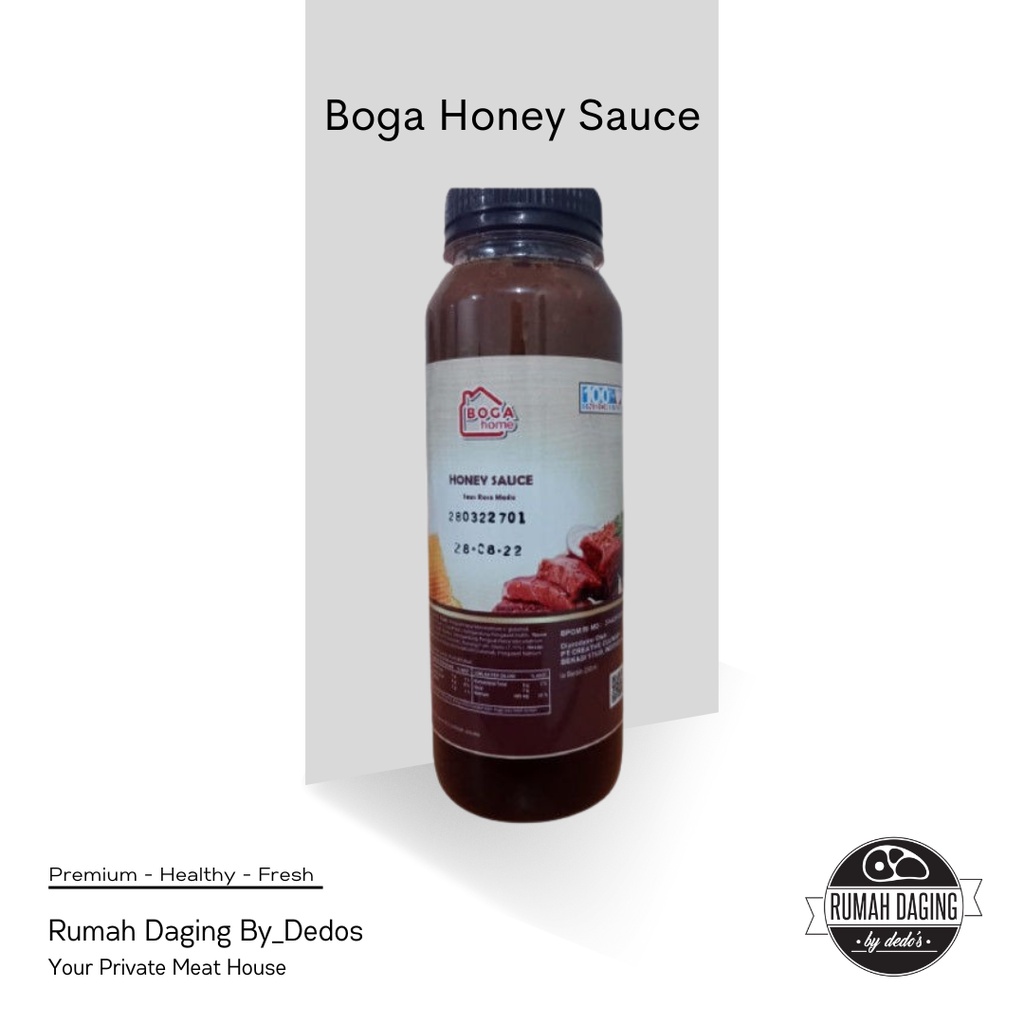 

BOGA HONEY SAUCE | BUMBU DAGING SAUS DRESSING