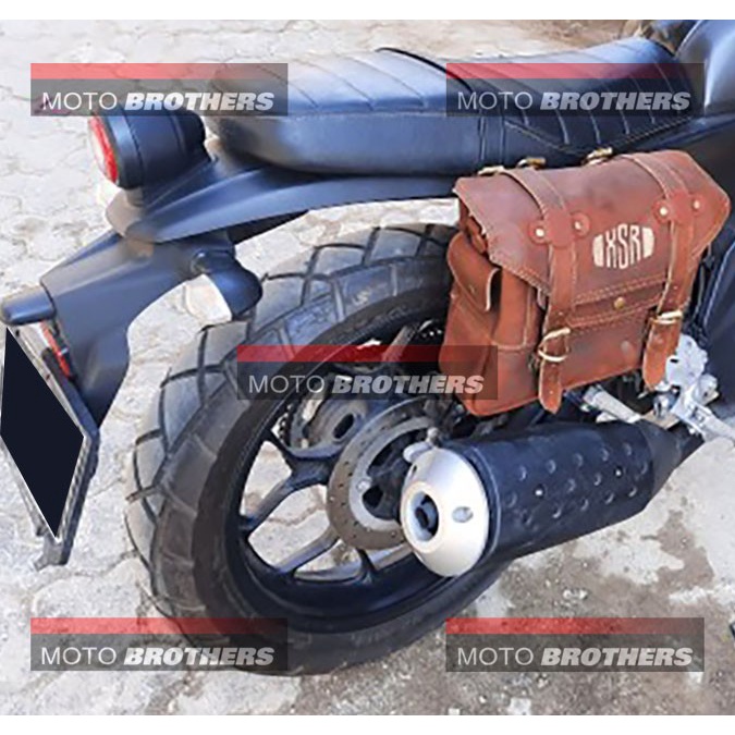 SIDEBAG / SIDE BAG / TAS SAMPING TAS KULIT MOTOR XSR155 XSR 155