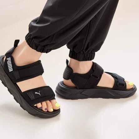 puma outstretch flat sandals
