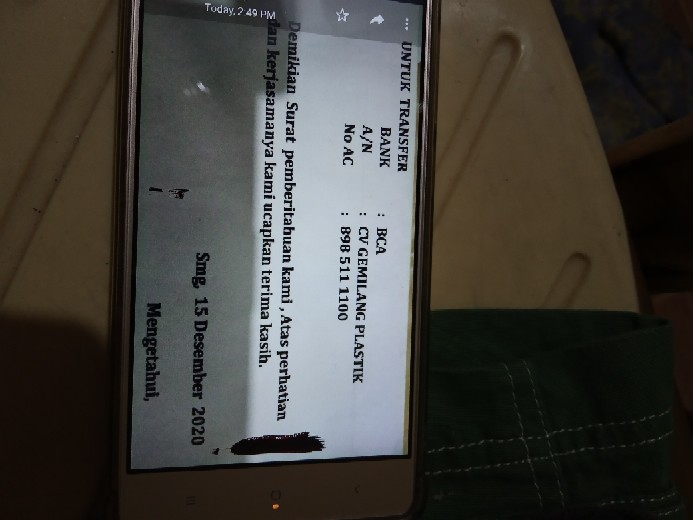 Pengaman Regulator Gas