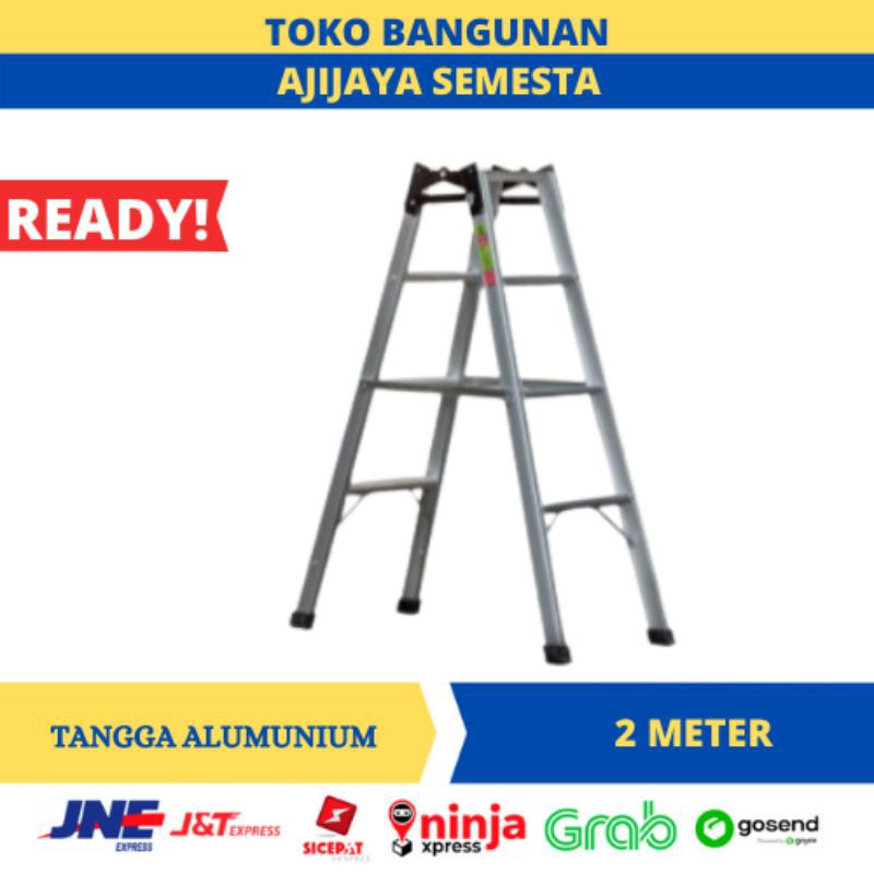 Tangga Alumunium Lipat 2 meter