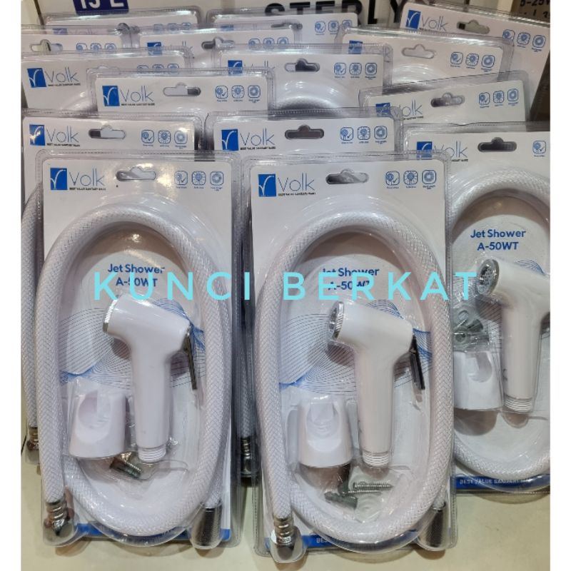 Jet Shower Closet Putih/Jet Closet White/Bidet