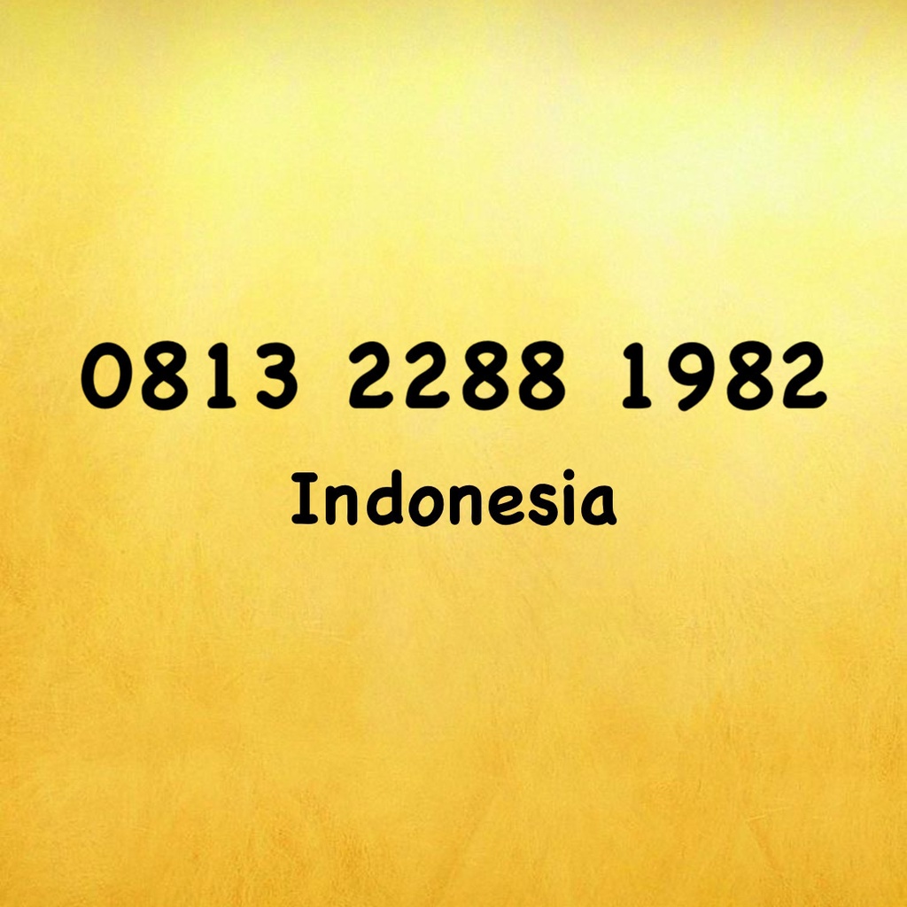 Nomor Cantik Simpati Seri Tahun - 82 - 0813 2288 1982