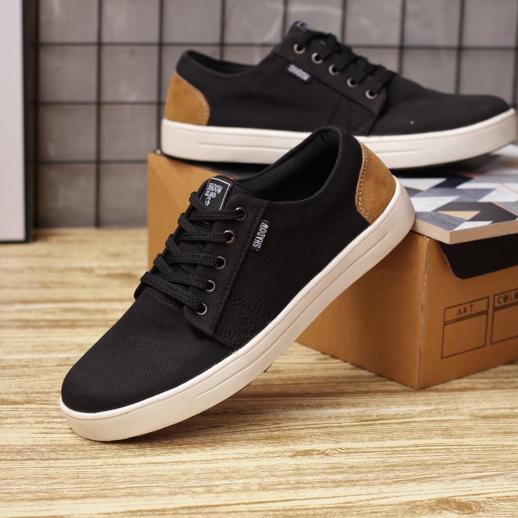 FATIMAHSHOES - Sepatu Sneakers Pria Sepatu Snekers Cowok Sepatu Sepatu Kets Pria Sepatu Kasual Pria Sepatu Pria