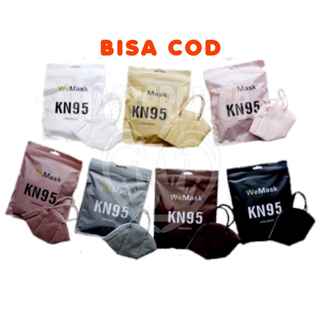 Masker KN95 WEMASK 6ply WE MASK isi 10 Pcs
