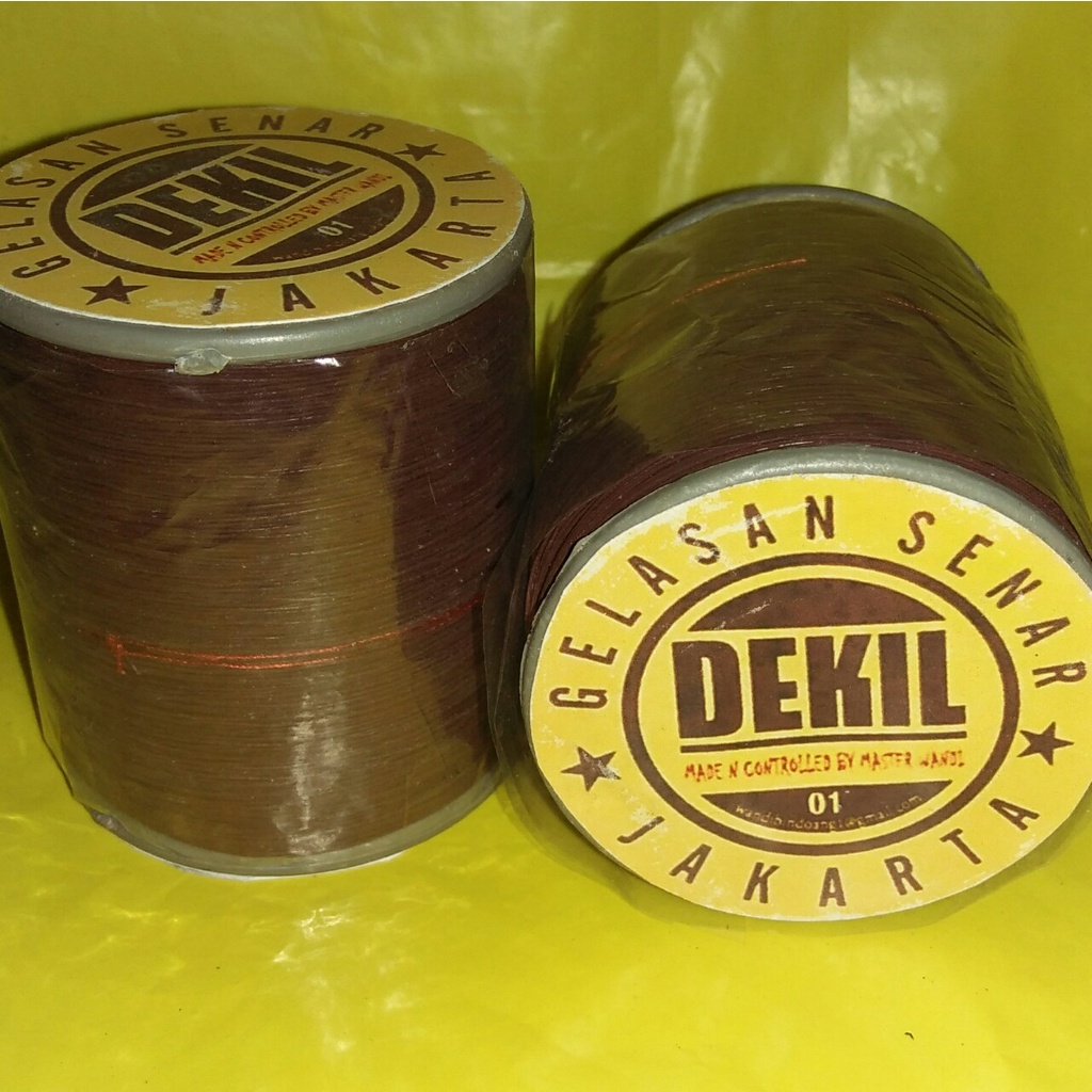 senar gelasan DEKIL 0,22 1600 yard benang aduan sambitan layangan