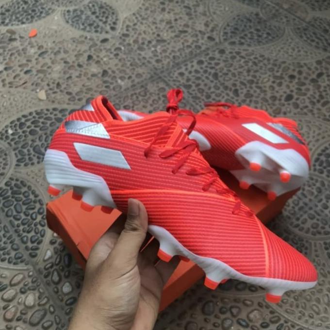 Sepatu Bola Adidas Nemeziz 19.1 Team Red FG