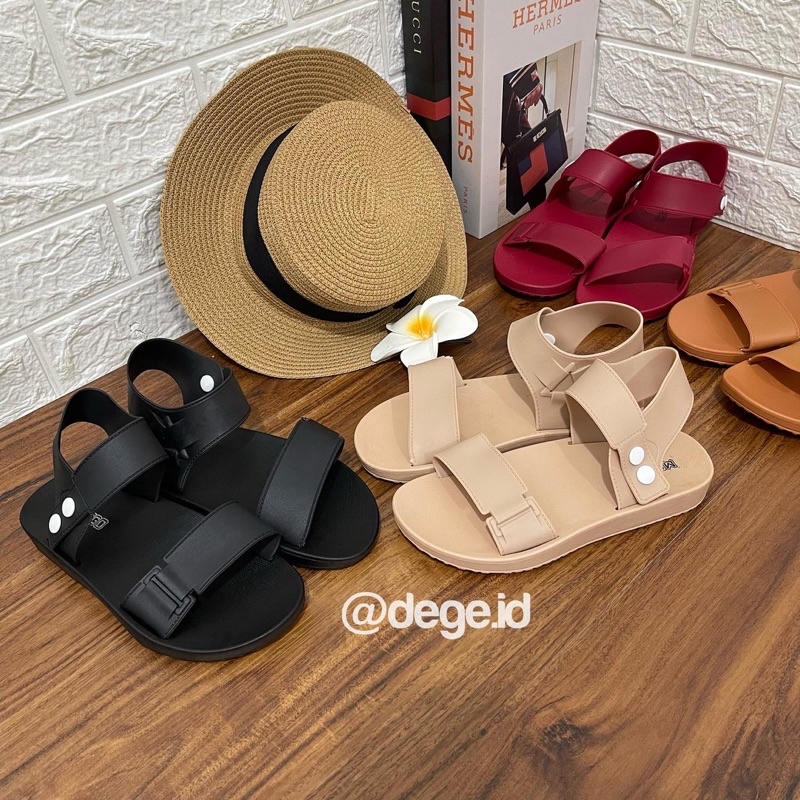 sandal jelly gunung anak / sandal jelly tali belakang anak