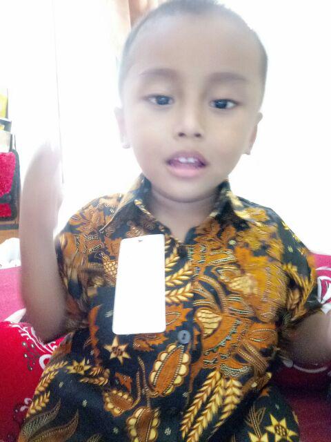 Couple Ayah Dan Anak Batik Sogan Manggar