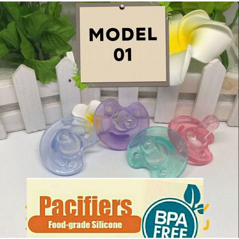 Dot Bayi Empeng Bayi Silikon 3 in 1 set orthodontics bpa free Dot Empeng Bayi Silikon with box and chain-7