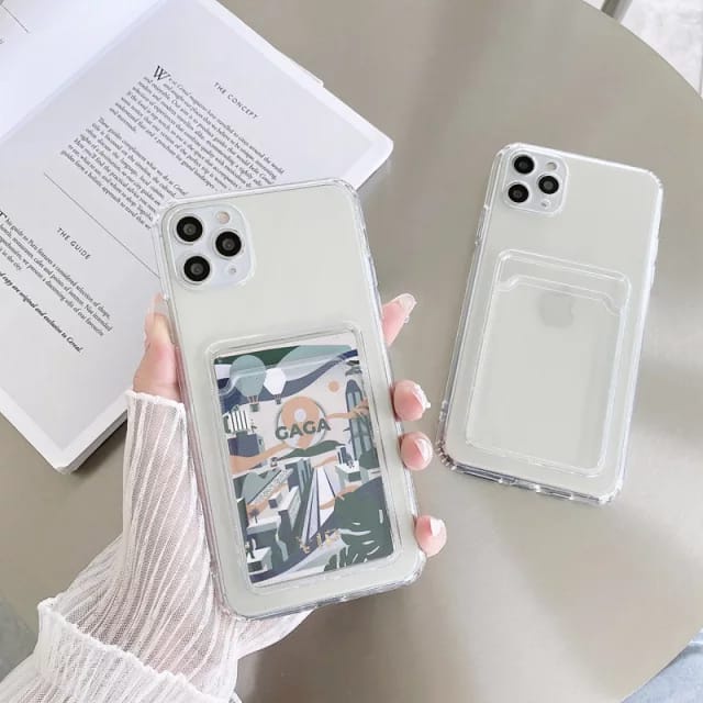 CASING BENING IPHONE CASE CARD IPHONE 6 7 8 6+ PLUS 7+ PLUS 8+ PLUS SE 2020 X XS XR XS MAX CASE SLOT