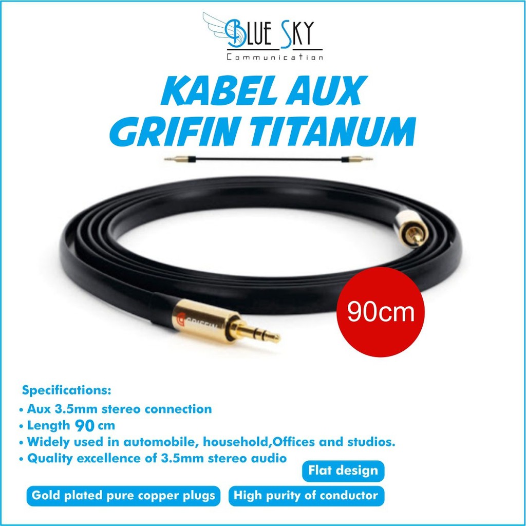 KABEL AUX GRIFFIN TITANIUM G-09