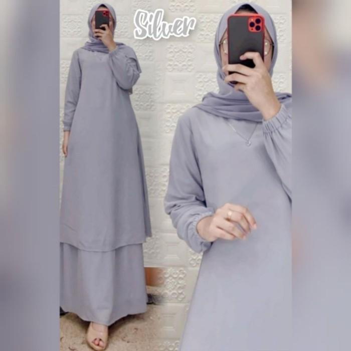 gamis ceruty malaysia / gamis kurung / dress kurung malaysia