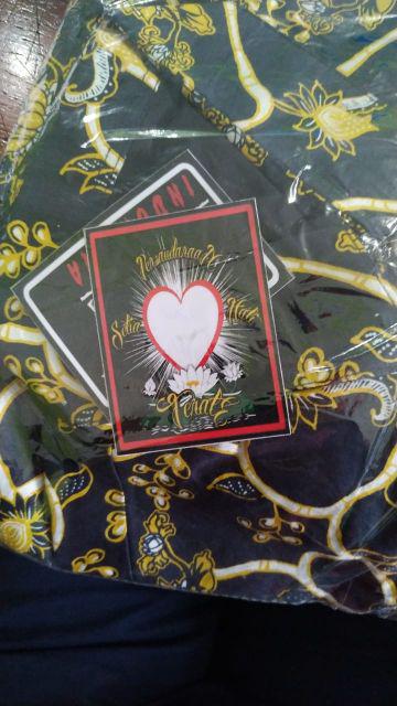 Kemeja Batik Psht Sh Terate Desain Elegant