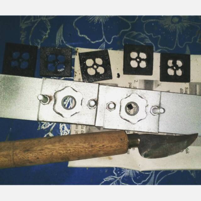 Alat serut bambu manual 5 ukuran kecil