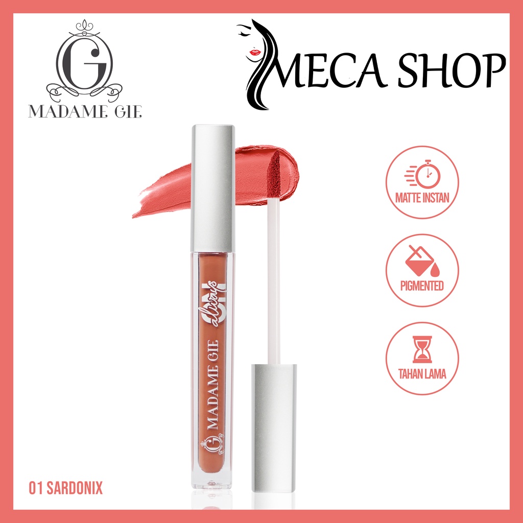 Madame Gie Always On Lip Cream - MakeUp Lip Cream Lipstik