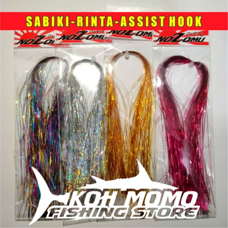 Flaser Serat hologram Assist Hook Sabiki Rinta Kotrek