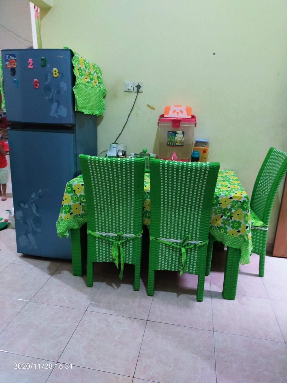 Homeset, Satuan