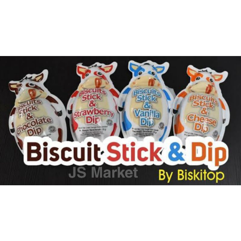 

BISKITOP BISCUITS STICK DIP 35GR