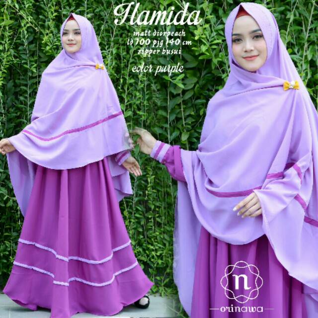 Gamis Hamida syarii ORI Naura