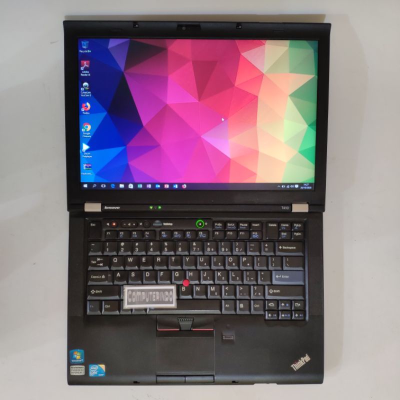 laptop tangguh lenovo thinkpad t410 - core i7 - vga Nvidia - ssd 128gb