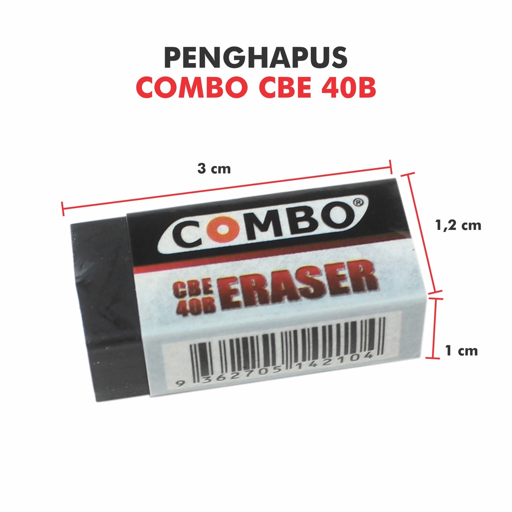 

[TERBARU] Penghapus Eraser Pensil Joyco/Combo Kecil Alat Penghapus Pensil