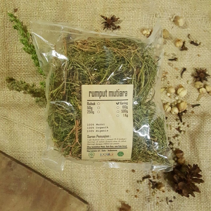 

RUMPUT MUTIARA KERING 100 GRAM - Oldenlandia - MURNI