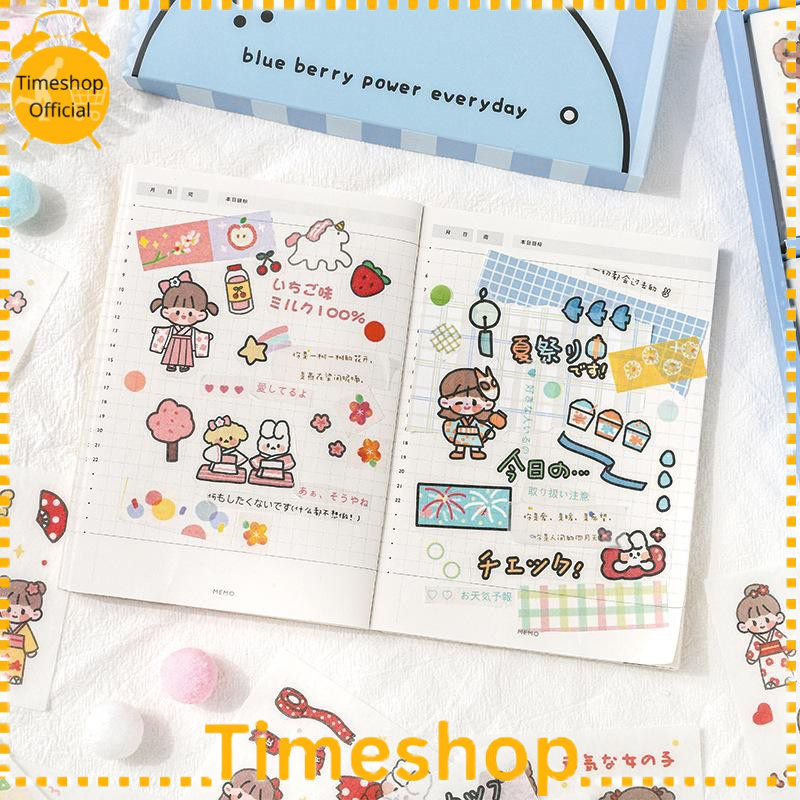 

TS Stiker Aesthetic DIY Buku Diary / Sticker Deco Botol - 1 lembar