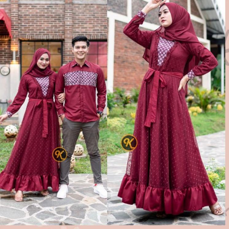 Wow Murah Meriah.. Baju Batik Couple Modern Batik Set Baju Couple Pasangan Gamis Brukat Couple Pasan