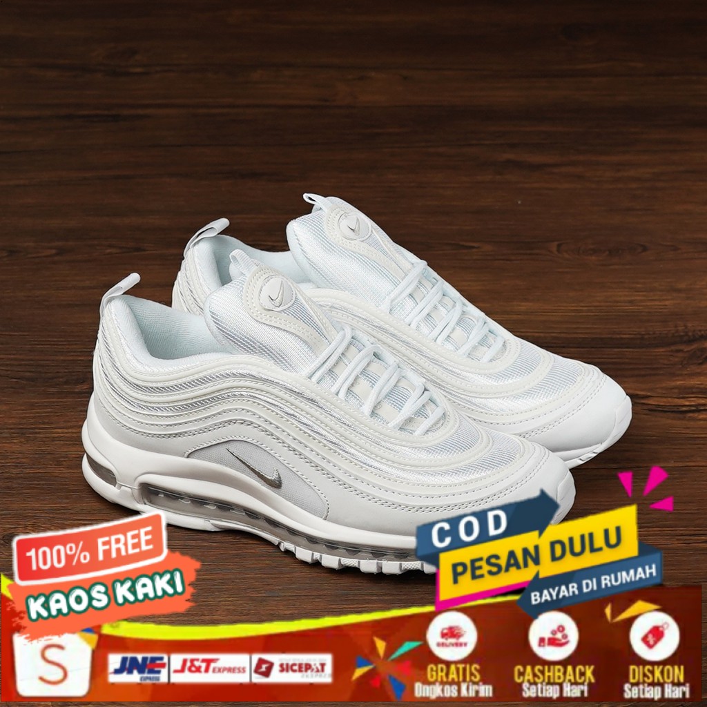 Sepatu Nike  Air Max Max 97 White Sepatu Nike Wanita Cewek Premium Nike Murah