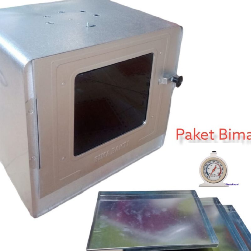 oven bima 3 loyang dan termometer