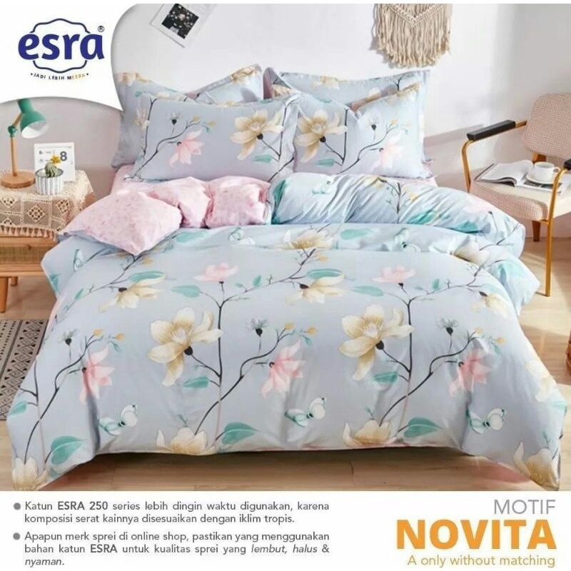 Kain Sprei Meteran Novita Esra