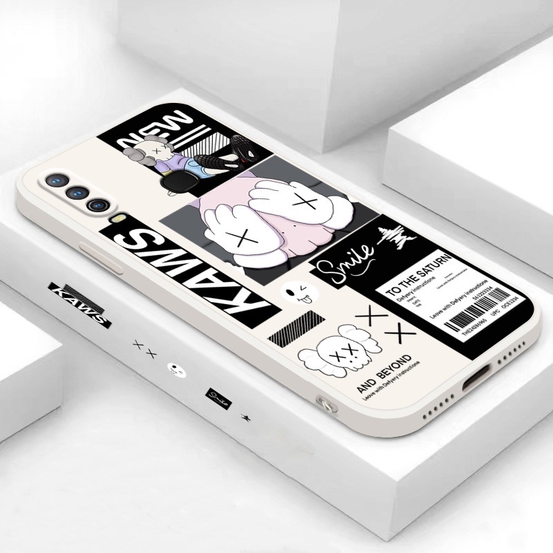 Soft Case TPU Motif Kaws Sesame Street Untuk VIVO Y02 Y16 Y33S Y20S Y20i Y21S Y12S Y12A Y15S Y15A Y11 Y12 Y15 Y17 Y19 Y91C Y30 Y50 Y51 S1