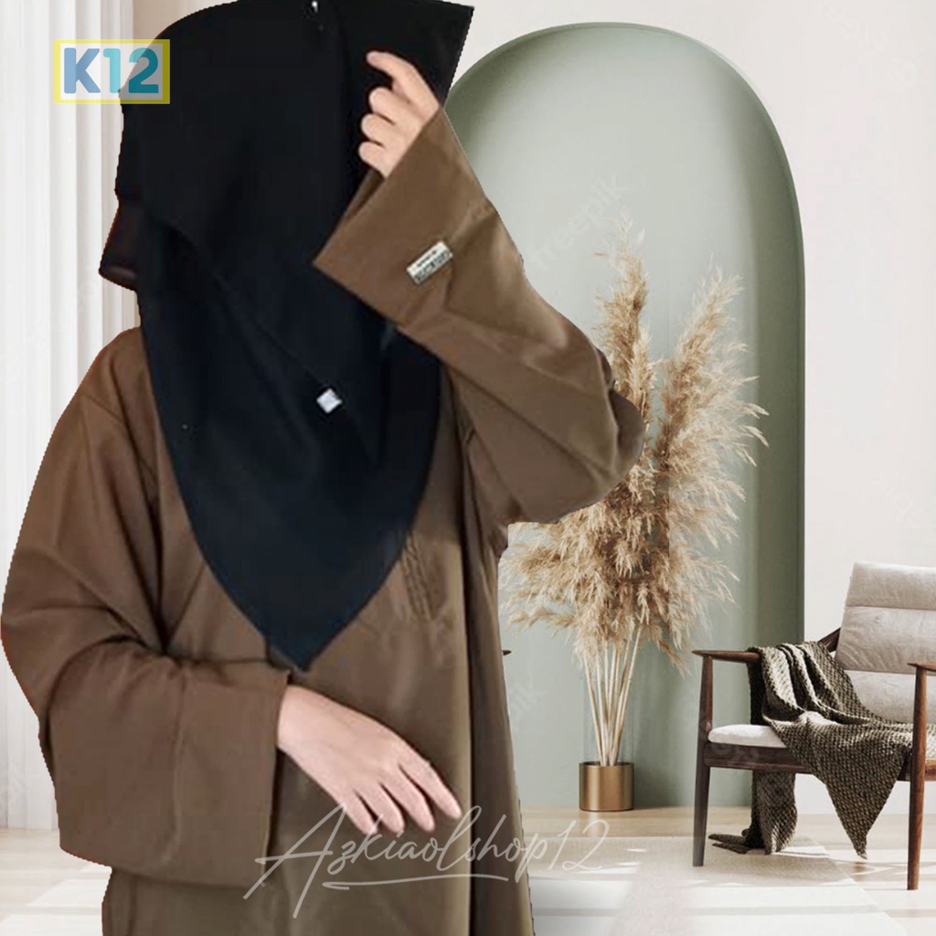 ABAYA POLOS BASIC GAMIS LONG DRESS ARAB TERBARU 2022