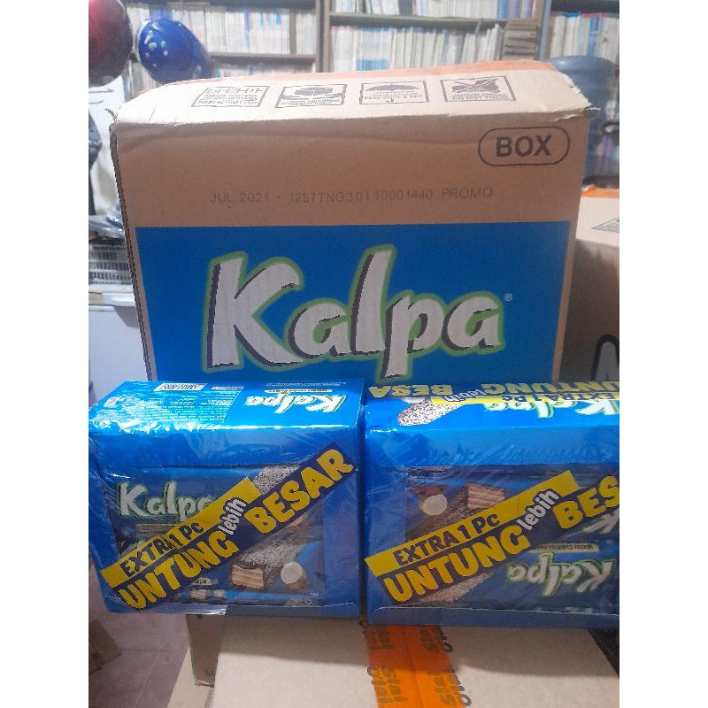 Wafer Cokelat Kelapa Kalpa box isi 12 pcs