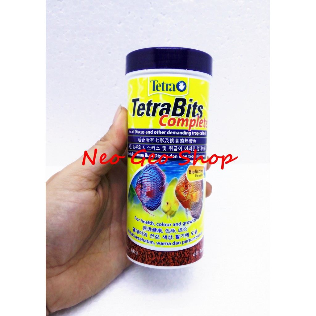 makanan pakan ikan Tetra Bits tetrabits Complete Granules 93gr / 300ml