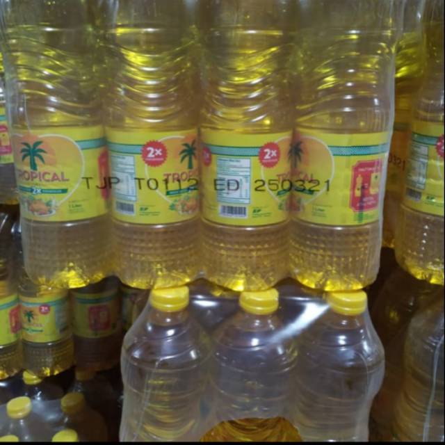 

MINYAK GORENG TROPICAL BOTOL 1LTR PACK/ 12 PCS