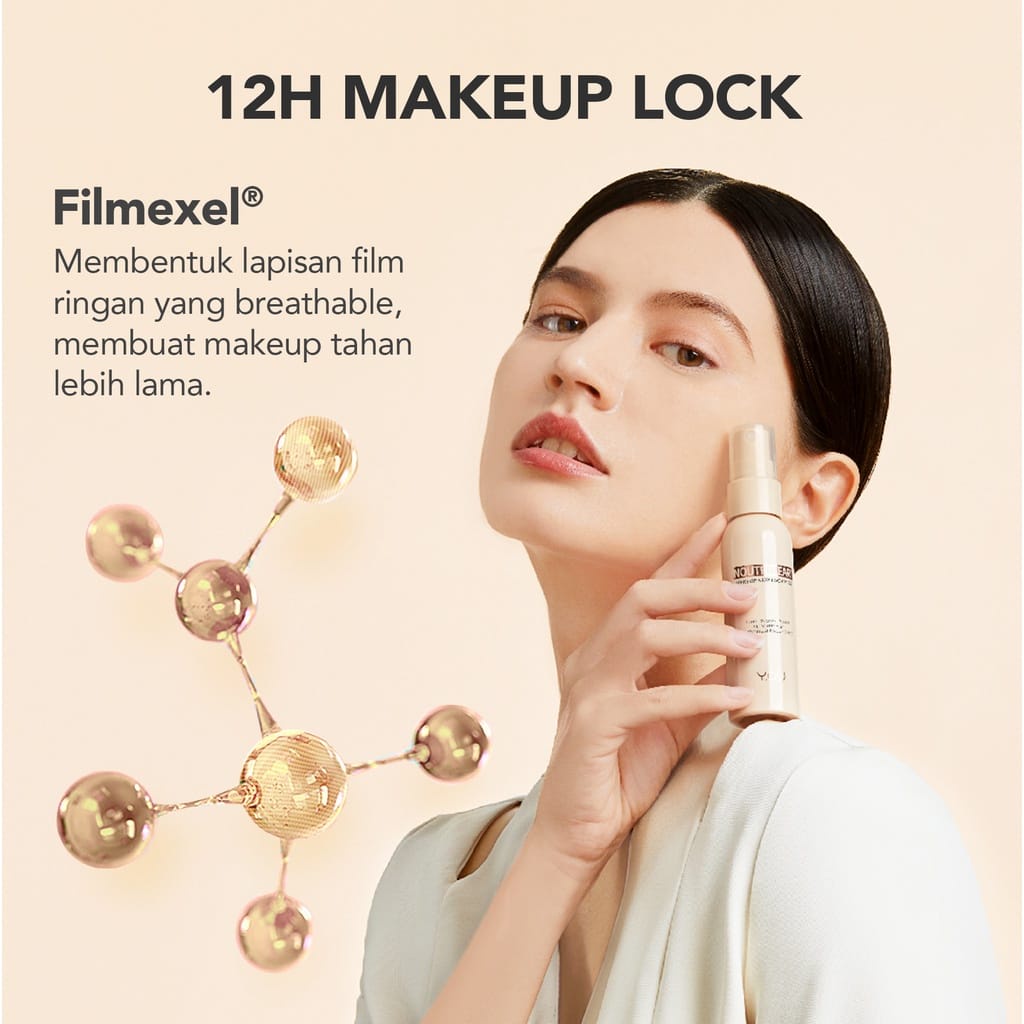 ✿ELYSABETHME✿ Y.O.U Noutriwear Makeup Stay Lock Mist mengunci make up bedak foundation