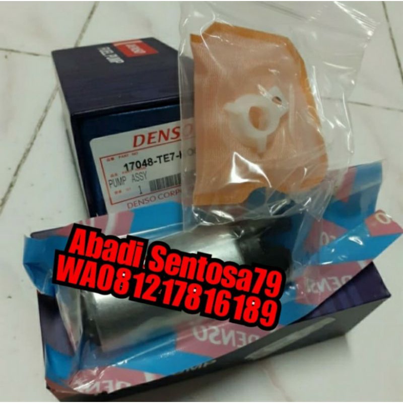 Rotak Fuel pump Pompa minyak Honda Brio Mobilio Original denso