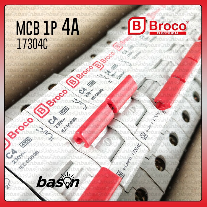 BROCO MCB 4A - 1P 17304C