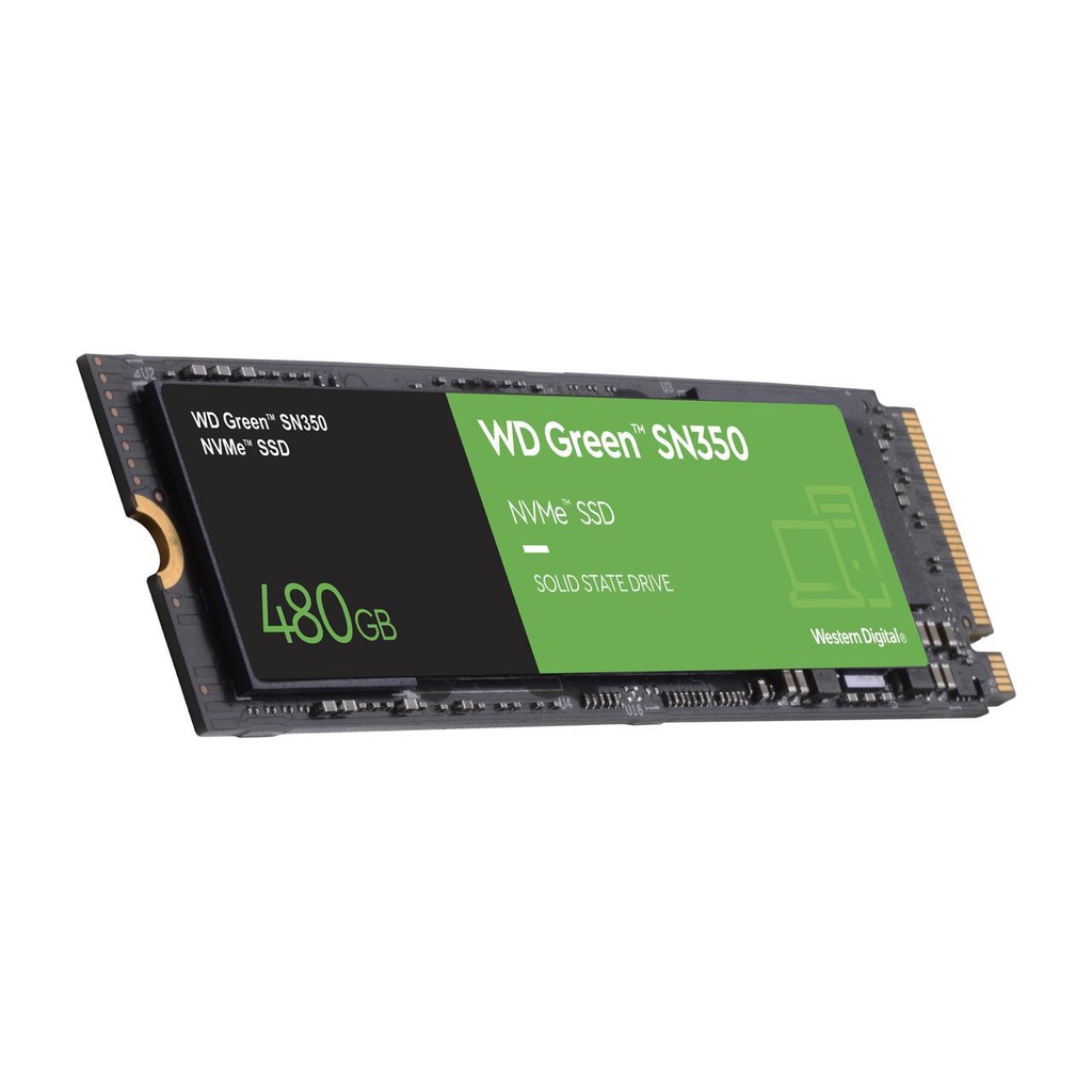 WD SSD GREEN 480GB NVME M.2 2280 PCIE SN350