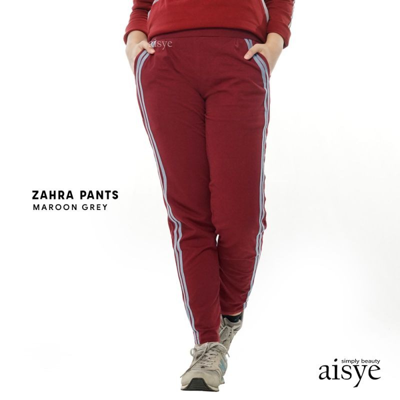 Celana Panjang Olahraga Sporty Senam ZAHRA PANTS AISYE