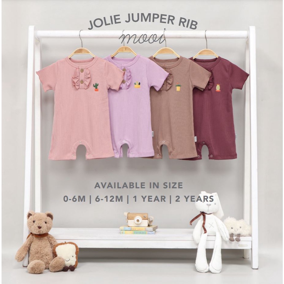 Mooi Jolie JUmper Rib - Jumper Anak / Bodysuit